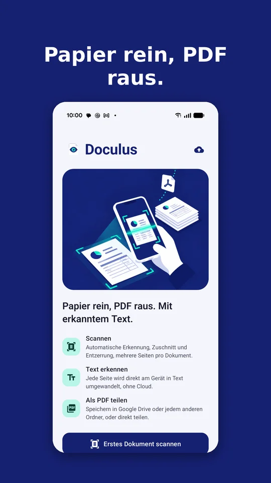 Startseite von Doculus